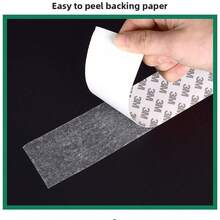 3M Double-Sided Adhesive 9080hl - Invisible, Ultra-Thin, High Viscosity, Fixed, Strong, Invisible, Heat-Resistant White 3M Tape - Length-10m - View 3