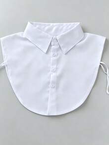 2pcs Minimalist Versatile Shirt Collar Inserts, Suitable For Daily Wear - Multicolor - View 9