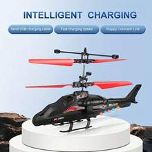 Kids Remote Control Helicopters - Red - View 4