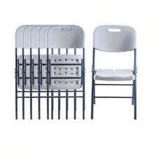 Folding Tables & Chairs - White - View 5