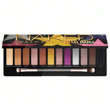 Urban Decay Naked Metal Mania 金屬感眼影盤 12.6g/0.44oz | 12色 | 持久顯色 | 高顯色易暈染閃耀眼影 | 含鏡子與刷具 - Naked Metal Mania - 12.6g - 查看 1