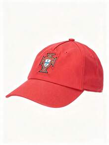 Puma Unisex Sports Cap FPF-ESS-Cap Red Vintage Sun Protection Baseball Cap 027088-01 - Red - Lake Green - View 6