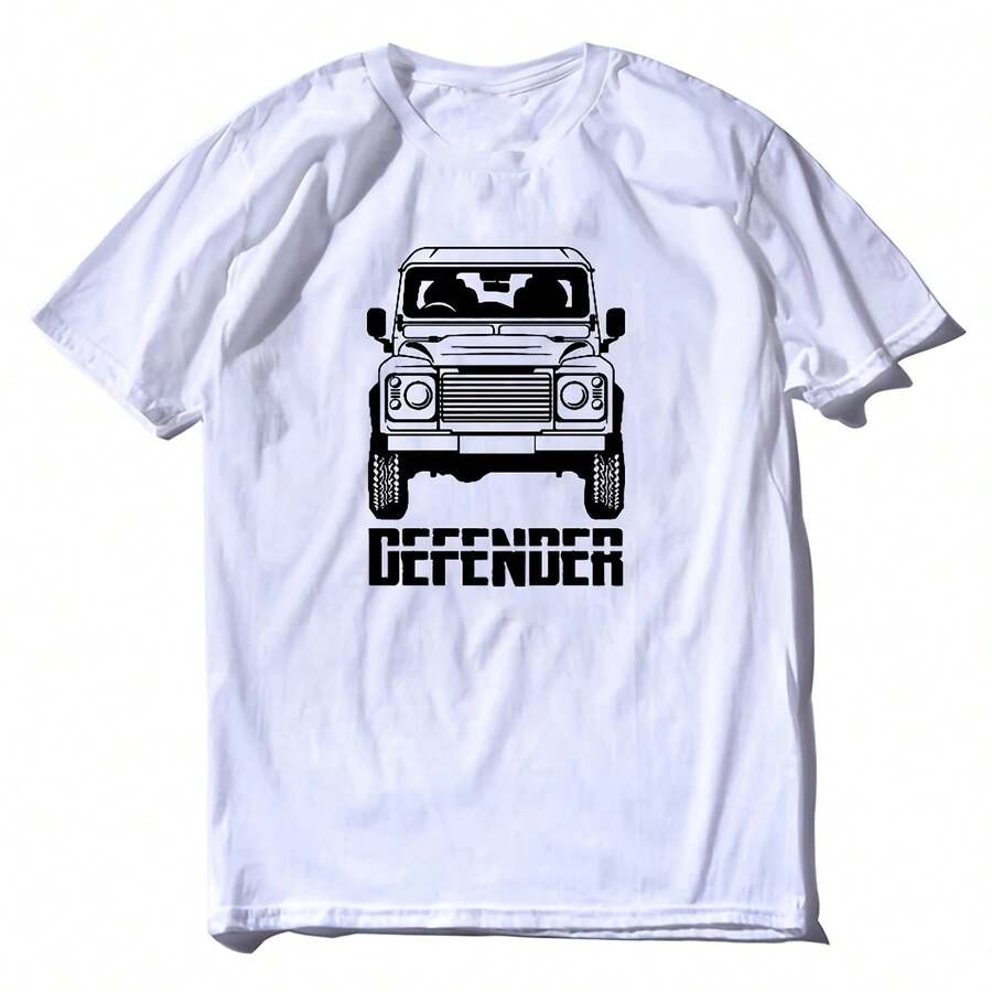 Camisetas De Varios Colores Para Hombre, Ropa A La Moda, Defender 90, Todoterreno, Land, Gran Oferta, Verano, 110. - Shape - View 1
