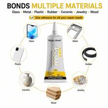 25ml/50ml/110ml T-7000 Transparent Multi-Purpose Glue, Waterproof Flexible Repair Adhesive With Precision Needle, Suitable For Phone Screen Frame, Back Cover, Electronic Products, Plastic, Glass, Ceramic, DIY Crafts - T7000 - View 5