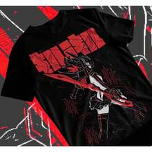 Men T-Shirts - 黑色 - 查看 1