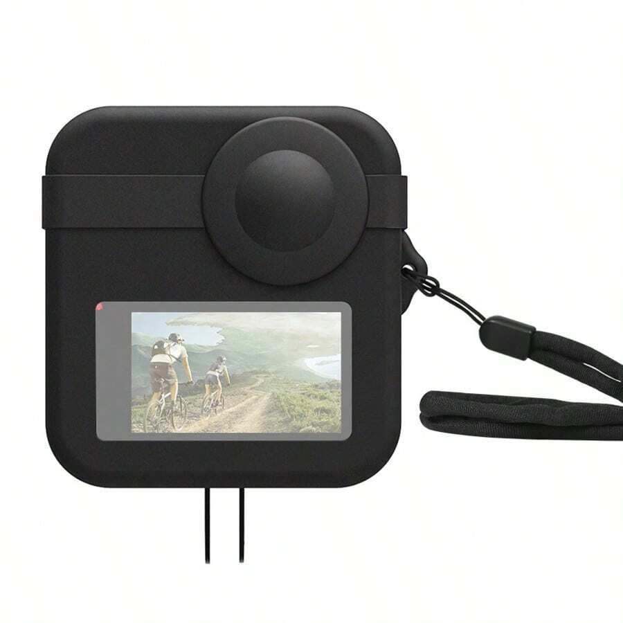 PULUZ For Max Dual Lens Cover Protective Case + Body Silicone Protective Case (Black) - View 1