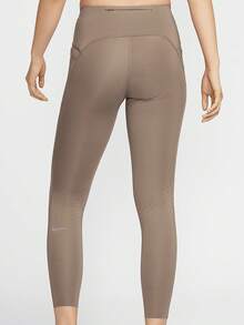 Nike Genuine 2025 Women's Running Tight Elastic Waist Cropped Length Pants HJ2253-233 - HJ2253-233 - View 2