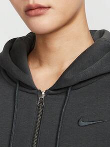 Nike/Nike Authentic New Women's Oversized Zip-Up Fleece Jacket DQ5759-060 - DQ5759-060 - View 3