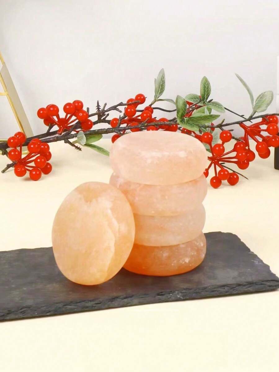 2/1 buah Batu Pijat Garam Mawar Perlengkapan Pijat SPA Rumahan Profesional Cocok untuk Pijat Seluruh Tubuh Meningkatkan Relaksasi Otot - MultiWarna - View 1