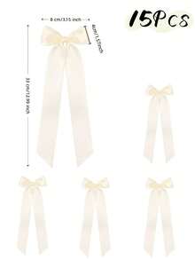 5/10/15/20 Packs Bow Decorative Ribbons, For Birthday Party, Holiday Candle Gift Box, Cake And Valentine's Day Decorations - View 10