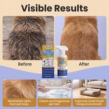 Pet Odor Eliminator Spray For Cats And Dogs, Decomposes Urine Odor At The Source, Cat Litter Box Dog Bed Indoor Deodorizer, Pet Home Air Freshener Spray, Gentle Action, Won't Irritate Pet's Nose. Dries Quickly After Spraying, Doesn't Wet Fur. Elegant Fragrance, Creates A Comfortable Living Environment. Suitable For Cats, Dogs And Other Pets. A Gift For Family And Friends - 120ml - View 12