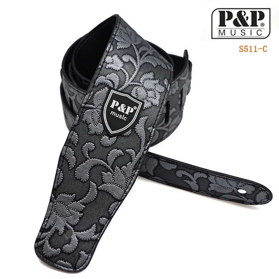 Musical Instrument Straps - Silvery - View 1