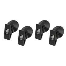 4pcs Car Suction Cup Clips - Strong Adhesive Car Window And Windshield Holder, Suitable For Sun Visor, Receipts - Durable Plastic No Residue Removable Holder (Black), Car Clips - Multi-functional Suction Cup - View 13