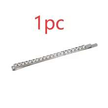 Rhinestone Hair Clips - Silver (1/5pcs), Claw Clips - Multicolor - View 5