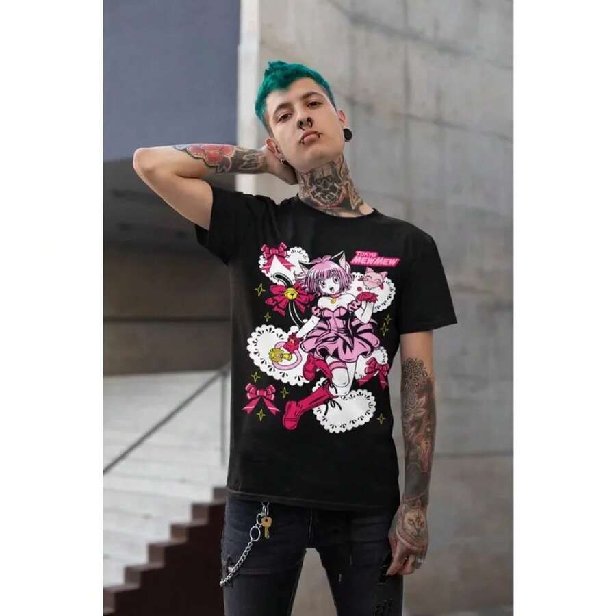 Men T-Shirts - Black - View 1