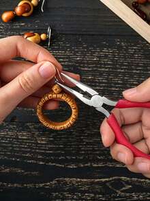 Heavy Duty Precision Needle Nose Pliers Kit Non Slip Comfort Grip Spring Return Design Multi Purpose Hand Tool For Craft Jewelry Electronic Wire Repair Household Work - A - View 5