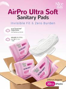 10pcs/Pack 245mm Ultra Thin Soft Women Menstrual Pads - White - View 17