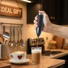 1pc Mini Electric Handheld Milk Frother, Suitable For Coffee, Matcha, Protein Powder - View 1