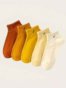 20 Pairs Women's Short Socks, New Colorful Cartoon Versatile Comfortable Socks, Simple Sweat-Absorbent Odor-Resistant Best Short Socks - Multicolor - View 4