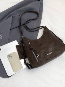 A Fashionable Women's Crossbody Bag With A Modern And Multifunctional Design, Suitable For Casual Wear, Classic Appearance For Daily Use, Released In 2026. - Coffee - View 10