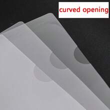 10/20/30pcs A4 Transparent Plastic Document Protector Pages, Minimalist Document Bags, Exam Paper & Material Storage Bags, Suitable For Students And Office Use - Transparent - View 4