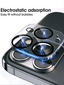 Navigator 5pcs, Compatible With Apple, One-Piece Silk Screen Lens Protector Film, Compatible With IPhone Ultra/18 Promax/18 Pro/18/17 Pro Max/17E/17 Pro/17Air/17/16 Pro Max/16 Pro/16 Plus/16/15 Pro Max/15 Pro/15 Plus/15/14/13/12/11, Acrylic Material, High Definition Transparent, One-Piece Full Coverage Protection, 9H High Hardness, Anti-Scratch, Anti-Fingerprint, Anti-Glare, Water-Resistant, Easy Installation Phone Accessory. - Clear - View 7
