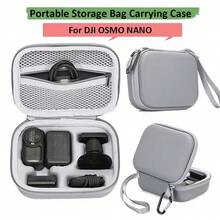 Roreta Mini Waterproof Storage Bag For OSMO NANO Camera, Scratch-Resistant PU Protective Carrying Case, Portable Travel Handbag Camera Accessory - View 5