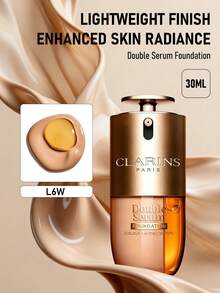 Clarins DOUBLE SERUM 2合1混合底妝 #L6W 30ml | 為女性提供長達12小時的舒適妝感 | 打造更平滑、更均勻的膚色 | 減少細紋與皺紋外觀 | 保持肌膚水潤舒適 - L6W - 查看 6