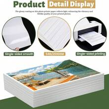 亮面噴墨相片紙 A4 尺寸 200 gsm 20 張 - 20 Sheets - 查看 5