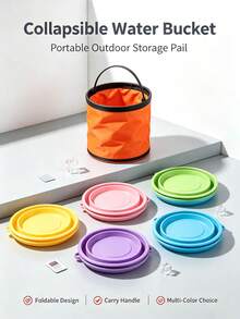 1/2/4 Set Ember Mini Lipat PVC, Tahan Lama dan Portabel, Cocok untuk Pantai, Berkemah, Piknik, Memancing, Melukis, Aktivitas Luar Ruangan - Perlengkapan Penting untuk Pesta Kebun - A - View 1
