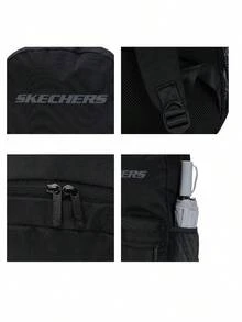 Skechers Unisex Lightweight Outdoor Backpack, 2026 Autumn New Style For Commuting And Travel, L325U089-0018 - Black - View 6