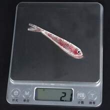 Split Tail Small Colorful Fish Soft Lure 75mm 6.5g Realistic Soft Bait Fishing Lure With Hook And Packaging Lead Fish Fishing Accessory - Multicolor - View 7