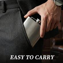 2 Pcs Portable Flask (Accessories Not Included), Threaded Leak-Proof Sealing Design, Multiple Capacities Optional, Slim And Easy To Store, Portable Outdoor Liquor Container, Suitable For Carrying Drinks During Camping, Hiking And Trips. - Multicolor - View 7