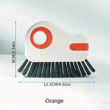 1 PC 2-In-1 Window Track Cleaning Tool, Detachable Handheld Gap Brush, Multi-Functional Window Track / Blinds / Corner Cleaning Brush, Household Kitchen Cleaning Tool. - Multicolor - View 8