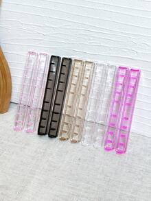 All-In-One Multi-Color Non-Magnetic Nail Art Practice Holder, Portable Wearable Nail Display Base, Nail Tip Fixing Stand, Nail Salon Sample Display Tool - Multicolor - View 2