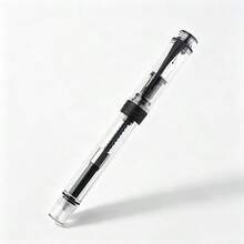 Vintage Clear Demo Fountain Pen Jinhao 100 Visible Ink Window Metal Nib Stationery Gift For Student Business Men - 100 - View 12