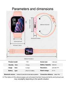 AQMWWG New Unisex Smart Sports Watch, Supports Multiple Languages, Wireless Calling/Message Reminder/Alarm/Music/Photo/Multiple Sports Modes, LED Outdoor Light, Customizable Watch Face, Ideal Gift Choice For Various Holidays. - View 7