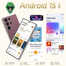 S26 Ultra Smartphone Unlocked, Android 15, 5G Dual SIM, 6.9" Display, 16GB RAM + 1TB Storage, GPS Navigation, Fingerprint Unlock - Blau - Übersicht 7