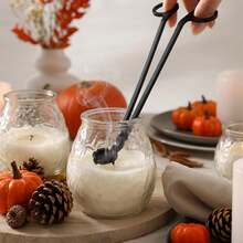Stainless Steel Candle Wick Trimmer | Polished Wick Clipper, Clean Even Burn, Prevents Soot Buildup, Reaches Deep Jar Candles, Sturdy Precice Cutting - A - View 3