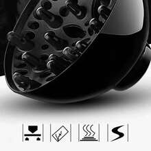 Hair Drying Hoods - Black - View 2