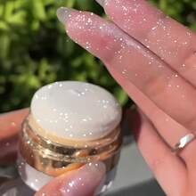 Floral Snow Glitter Highlighter Powder - Soft & Shiny Makeup Effect, Suitable For Body And Face, Lightweight Coverage, Skin-Smoothing Effect, Ideal Skin Highlighter, Body Highlighter Product | Skin-Smoothing Effect | Lightweight Powder, Highlighter Makeup - Multicolor - View 6