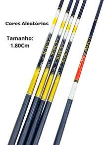 Vara De Pesca Telescópica Cmik Fibra De Carbono 1.80 Mts - Multicolorido - Visão 7
