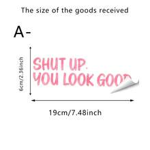 1/3pcs Inspirational Quote Mirror Stickers, With "You Are Gentle, Smart, Beautiful" Quote, Pink Handwritten Design, Electrostatic Adhesion Removable, Suitable For Bathroom Vanity Decor, Christmas Decoration - Mirror - View 12