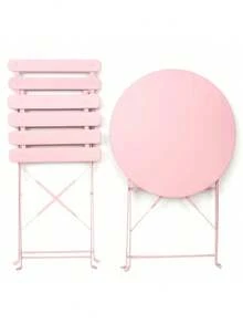 Bistro Sets - Yellow + Metal + Foam - View 7