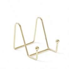1/5 Gold Metal Frame Bracket, Desktop Photo Frame Display Stand, Used For Decorative Board, Photo Collection - Picture Frame Stand - View 12
