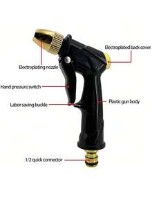 25/150ft Expandable Explosion-Proof Garden Hose With Spray Nozzle, For Home Gardening And Car Cleaning - B - View 9