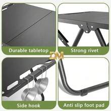 Folding Tables & Chairs - Black - View 11