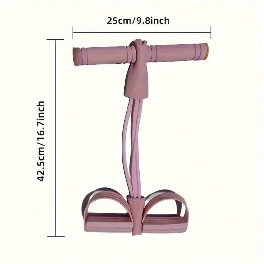 4/11pcs Yoga Fitness Set - Includes EVA Material Elastic Band, Resistance Pedal, 8-Shaped Pull Band And Leg Muscle Trainer, Designed For Flexibility And Massage