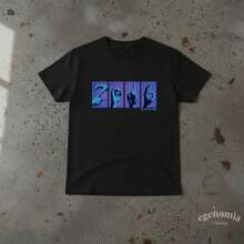 Men T-Shirts - 黑色 - 查看 1