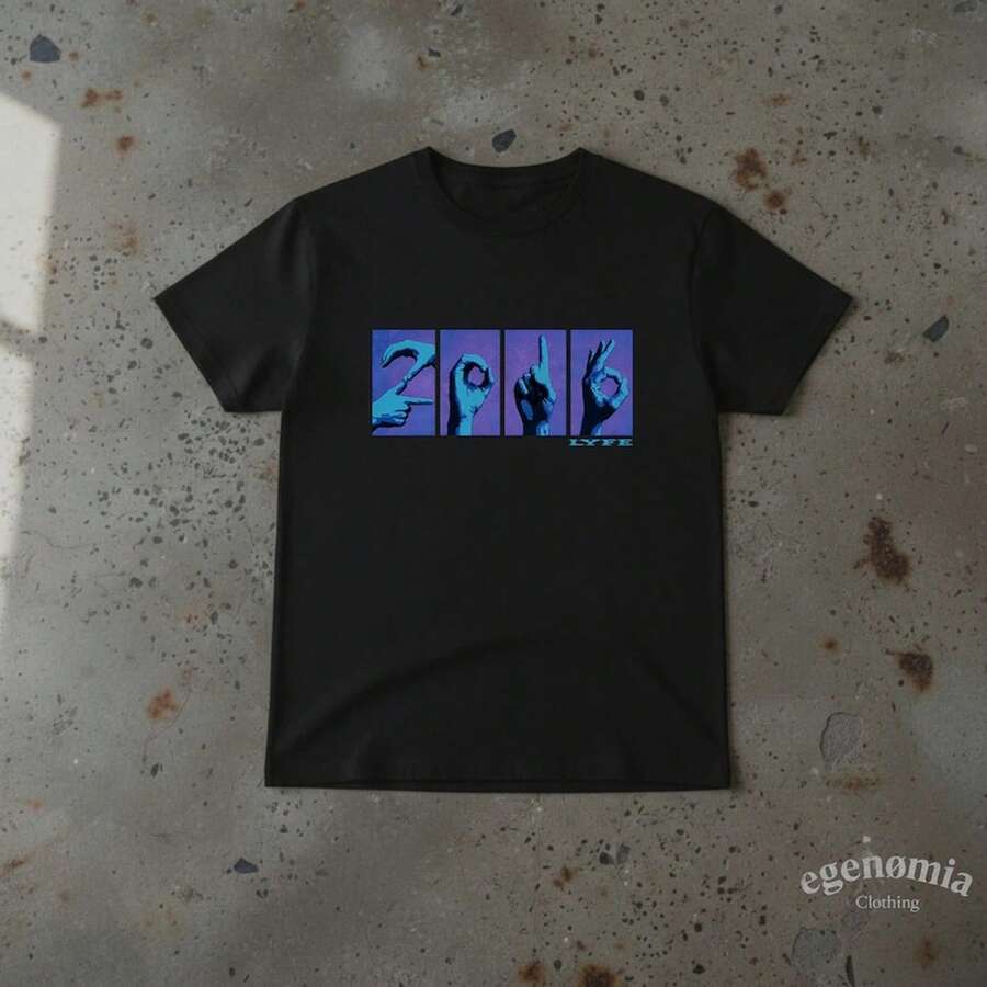 Men T-Shirts - 黑色 - 查看 1